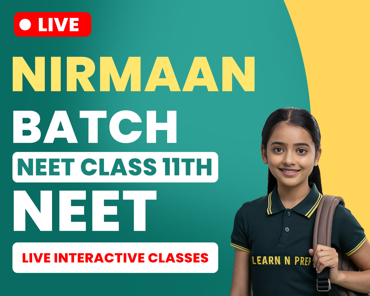 Nirmaan Batch NEET - Class 11th 2027