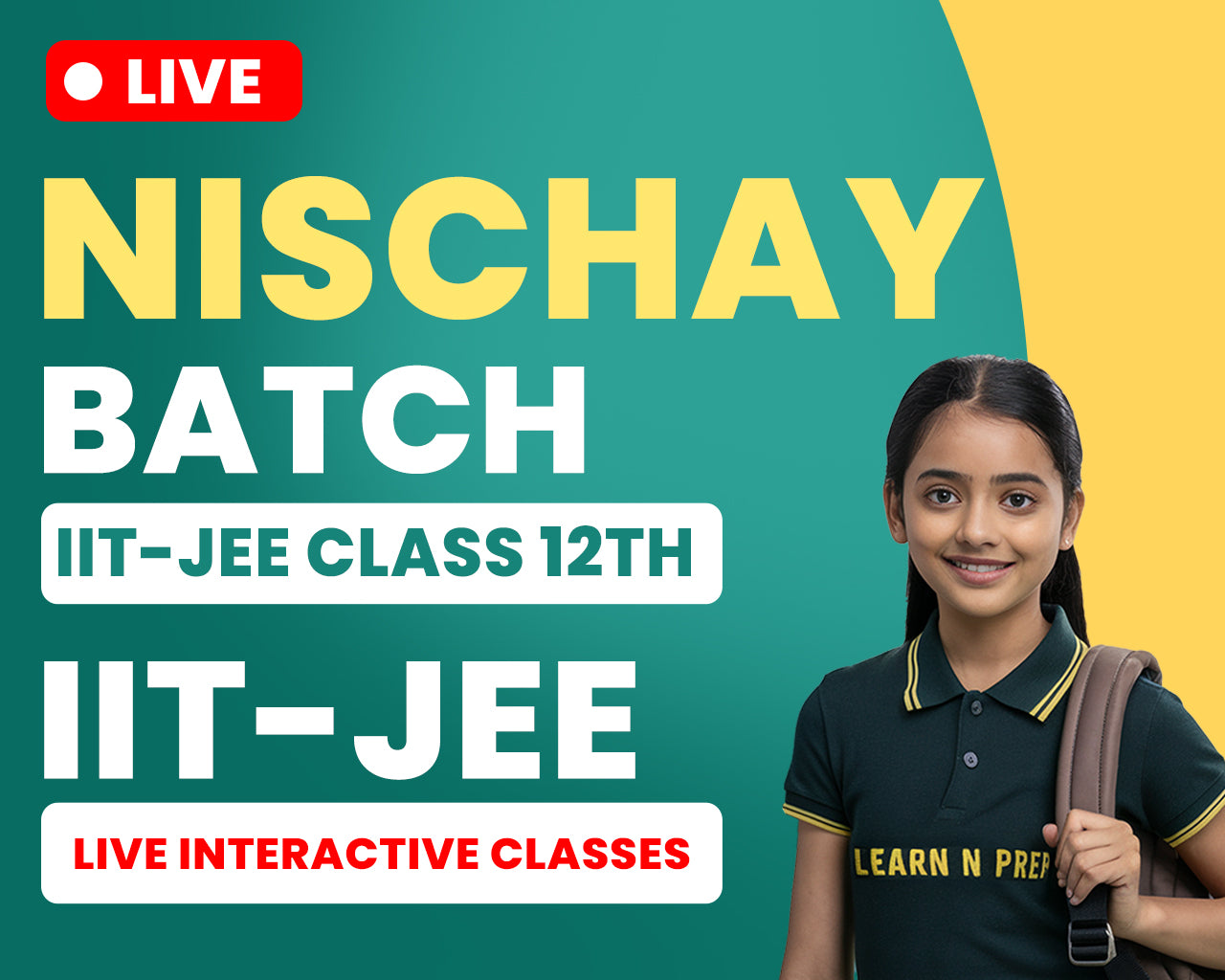 Nischay Batch IIT-JEE - Class 12th 2026